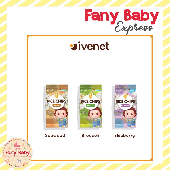 IVENET BEBE RICE CHIPS / 15GR