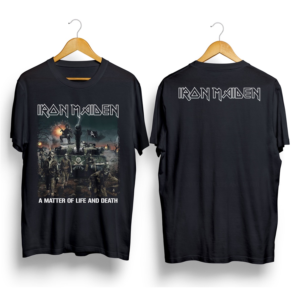 KAOS PENDEK PRIA IRON MAIDEN MODEL TERBARU DISTRO - KAOS PRIA BAND IRON MAIDEN ORIGINAL DISTRO