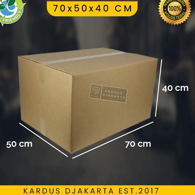 

Hadir Baru KARDUS / KARTON BOX BESAR POLOS Uk. 70x50x40 CM