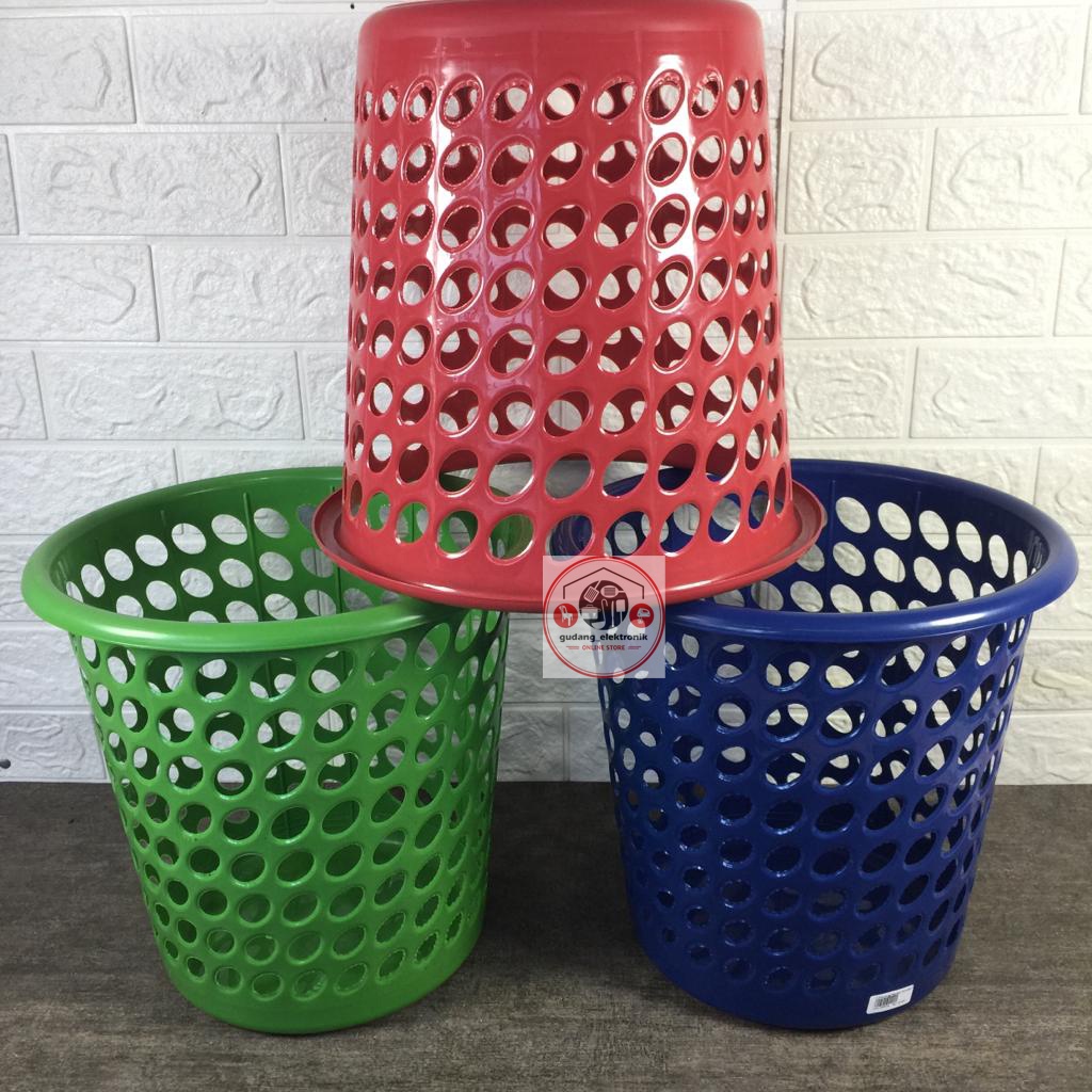 Tong Sampah Plastik Murah Keranjang Sampah Emerald Super DX Tabitha KRJ-SPR19