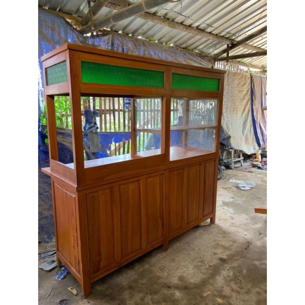 gerobak mie ayam bakso bakso joglo versi kayu jati