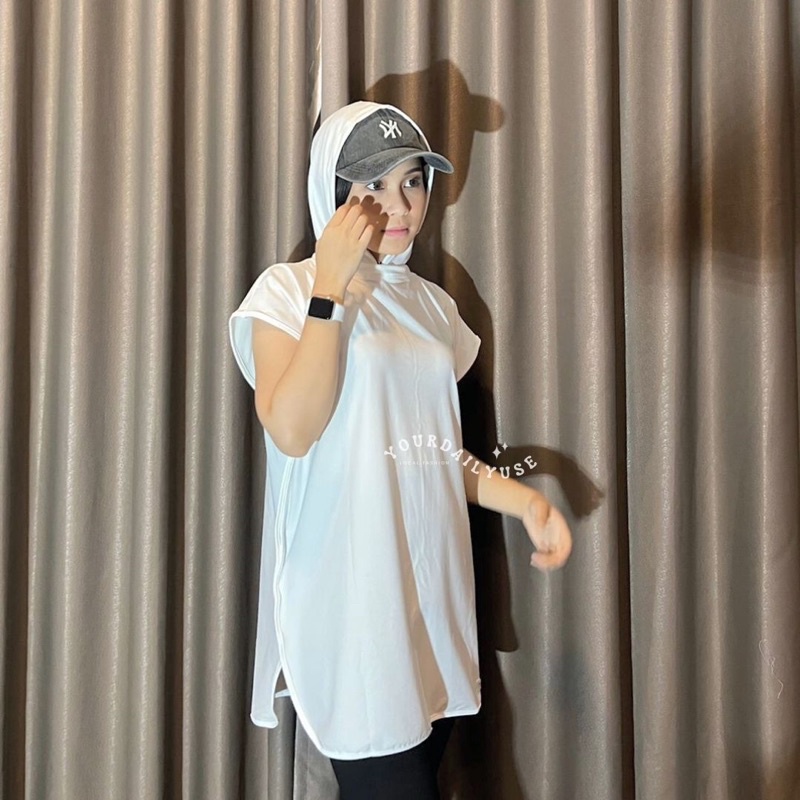 Hijab Jersey Baju Super Sporty Instan