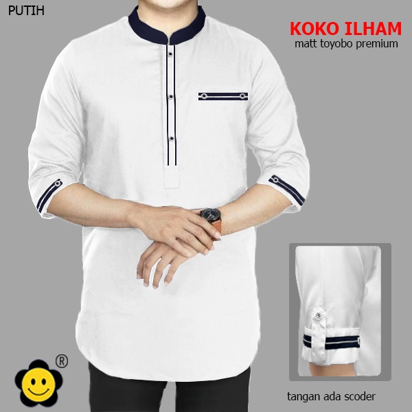 CTN Baju muslim koko ILHAM model terbaru best seller