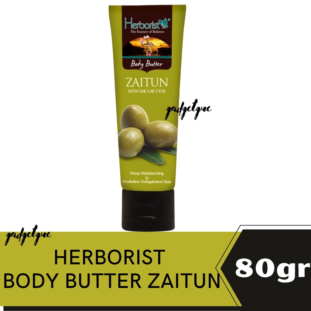 Jual body butter Herborist Zaitun 80gr herborist body lotion zaitun pelembab kulit handbody