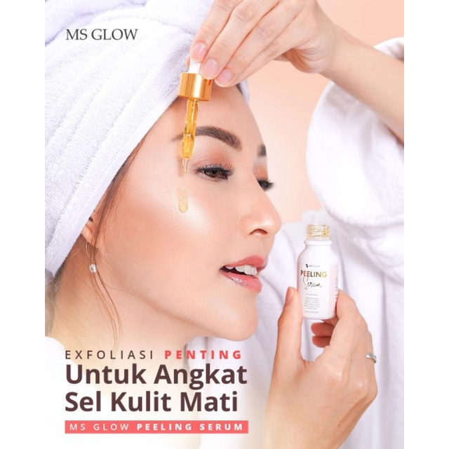 MS GLOW ~ Serum Peeling/Eksfoliasi