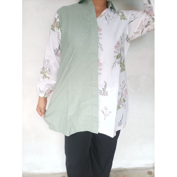 Kemeja Katun jepang Baju Atasan Blouse Wanita