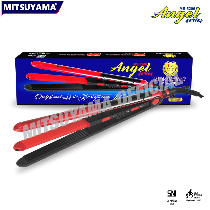 Barangunik22021 -Alat Catok Rambut&amp;Keriting Profesional Series Angel Mitsuyama MS-5206