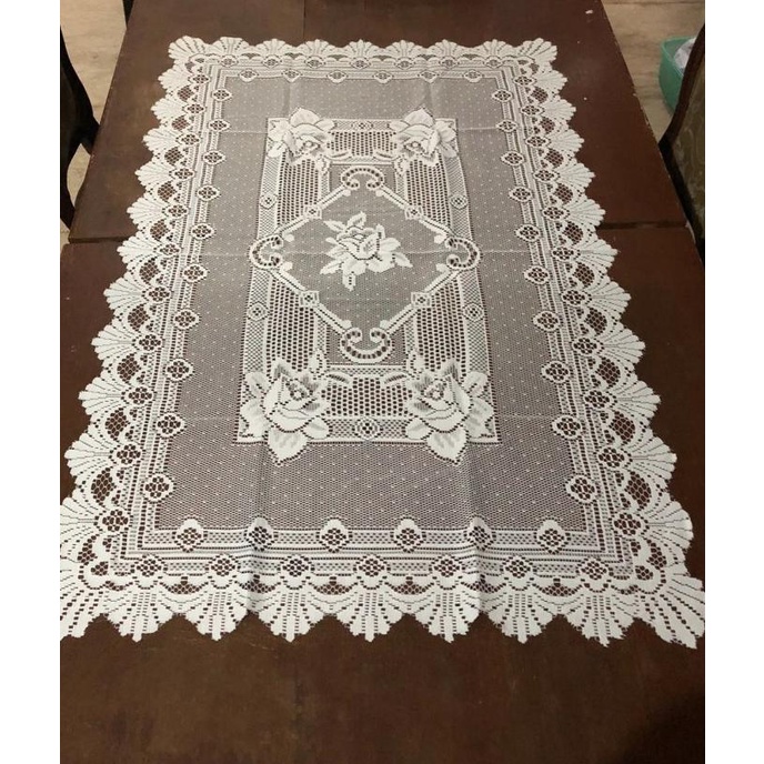 TERMURAH TAPLAK MEJA TAMU/MAKAN KAIN 80X120