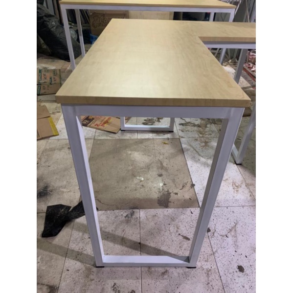 Meja Kerja L / meja kantor L