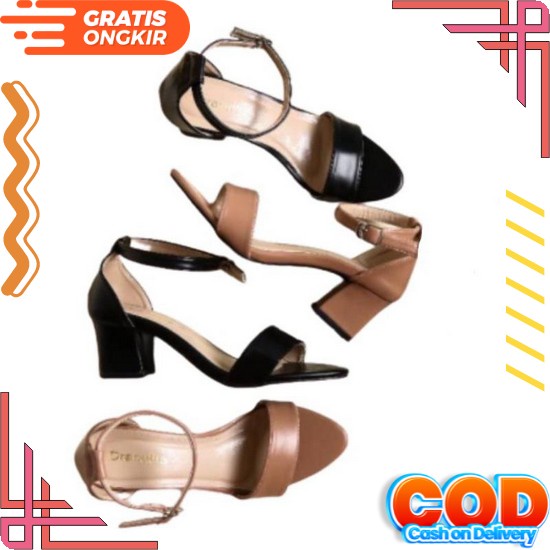 Sandal Sendal Srandal Samdal Sabdal Plavia Flat Pelat H Pesta Kondangan Undangan Santai Cewek Cewe W