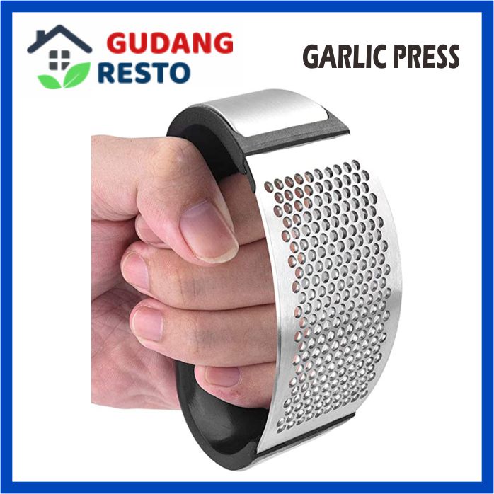 GARLIC PRESS CRUSHER ALAT PENGHANCUR PENGHALUS PENGGILING PELUMAT PENGIRIS BAWANG PUTIH GEPREK PENYET