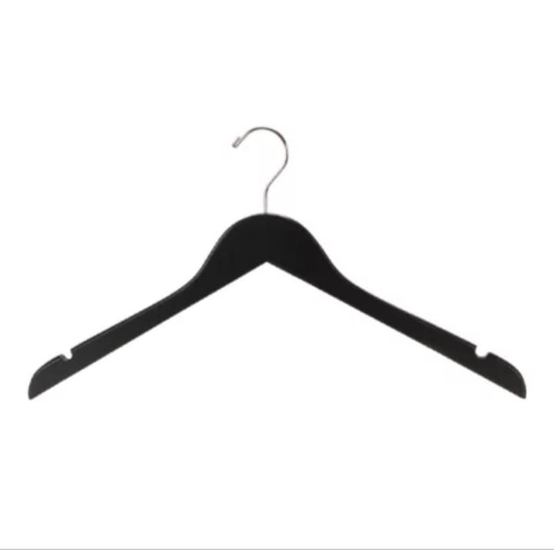 HANGER KAYU DEWASA HITAM