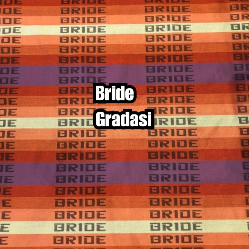 Kain Bride Gradasi Import - Bahan Jok Bride Cuga Lowmax