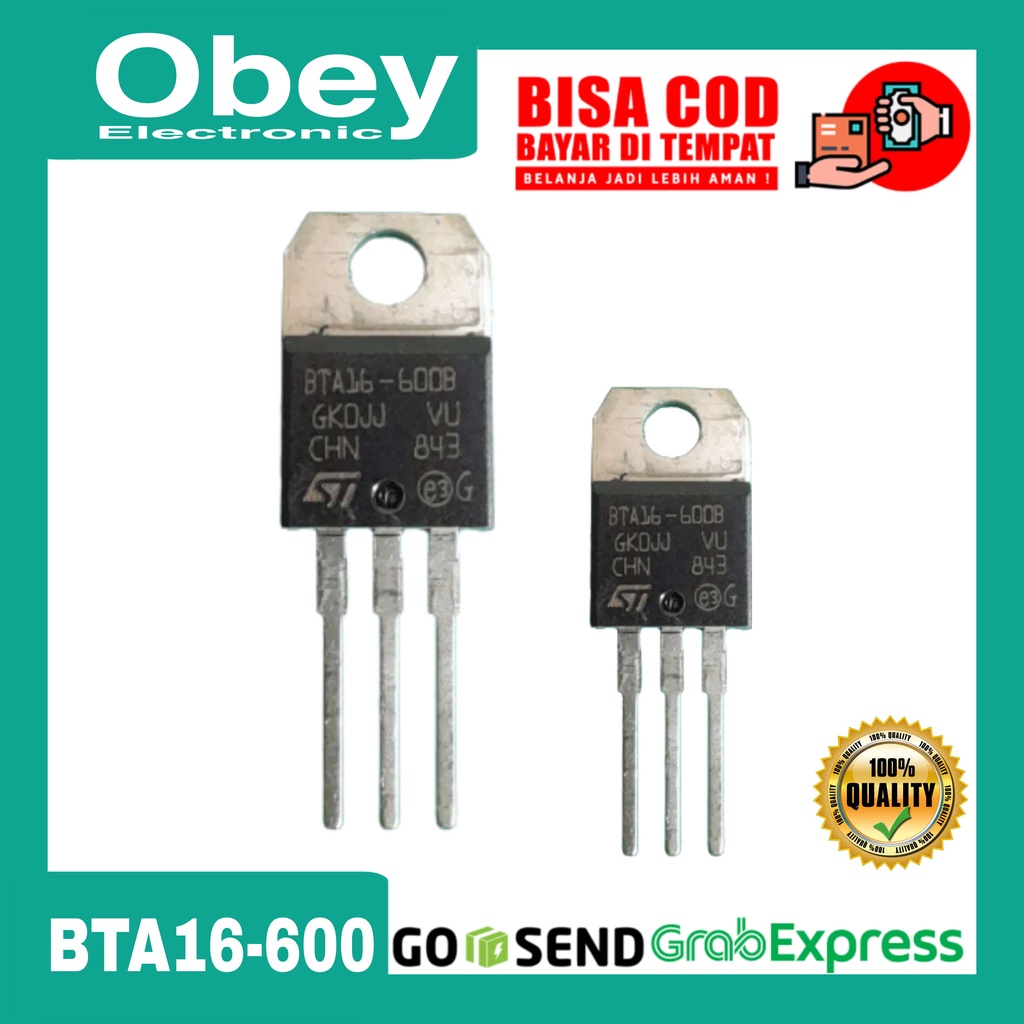 TRIAC BTA16-600B BTA16-600 ST Original