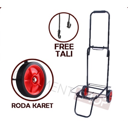 Jual Troli Troley Besi Premium Lipat Drive Wheel Alat Angkut Pengangkut