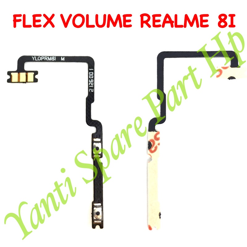 Flexible Volume Realme 8i Original Terlaris New