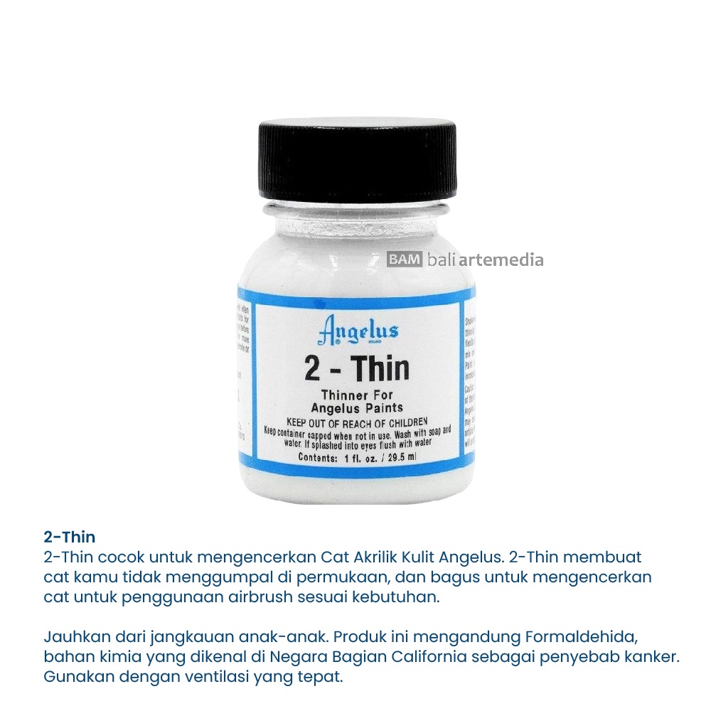 Angelus 2-Thin, 2-Soft/ Duller/ 2-Hard 1oz/29.5ml