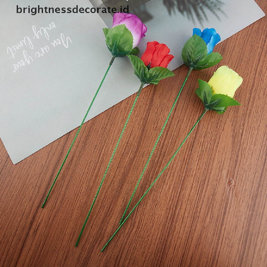 [Birth] Magic Trick Rose Fun Masa Kini Torches Change Roses Trik Sulap Novelty Surprise [ID]