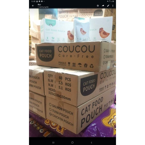 Cou cou per box isi 60 pis