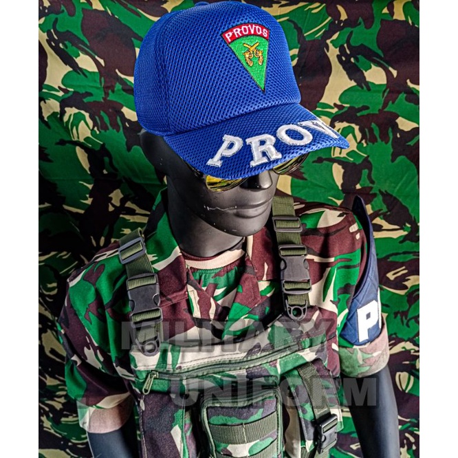 TOPI JALA MES PROVOS TNI COAK TOPI JALA MES TEBAL