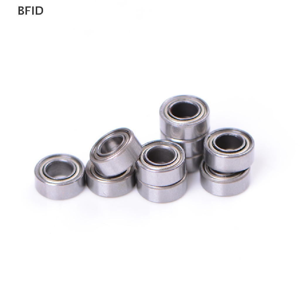 [BFID] 10pcs MR105ZZ L-1050 MR105 deep groove ball bearing 5x10x4 mm Miniatur Mr105zz Bearing ABEC-1 (10PCS) 5 * 10 * 4mm Miniatur MR105 ZZ Ball Bearing  Mr105zz bearing Bola 5x1