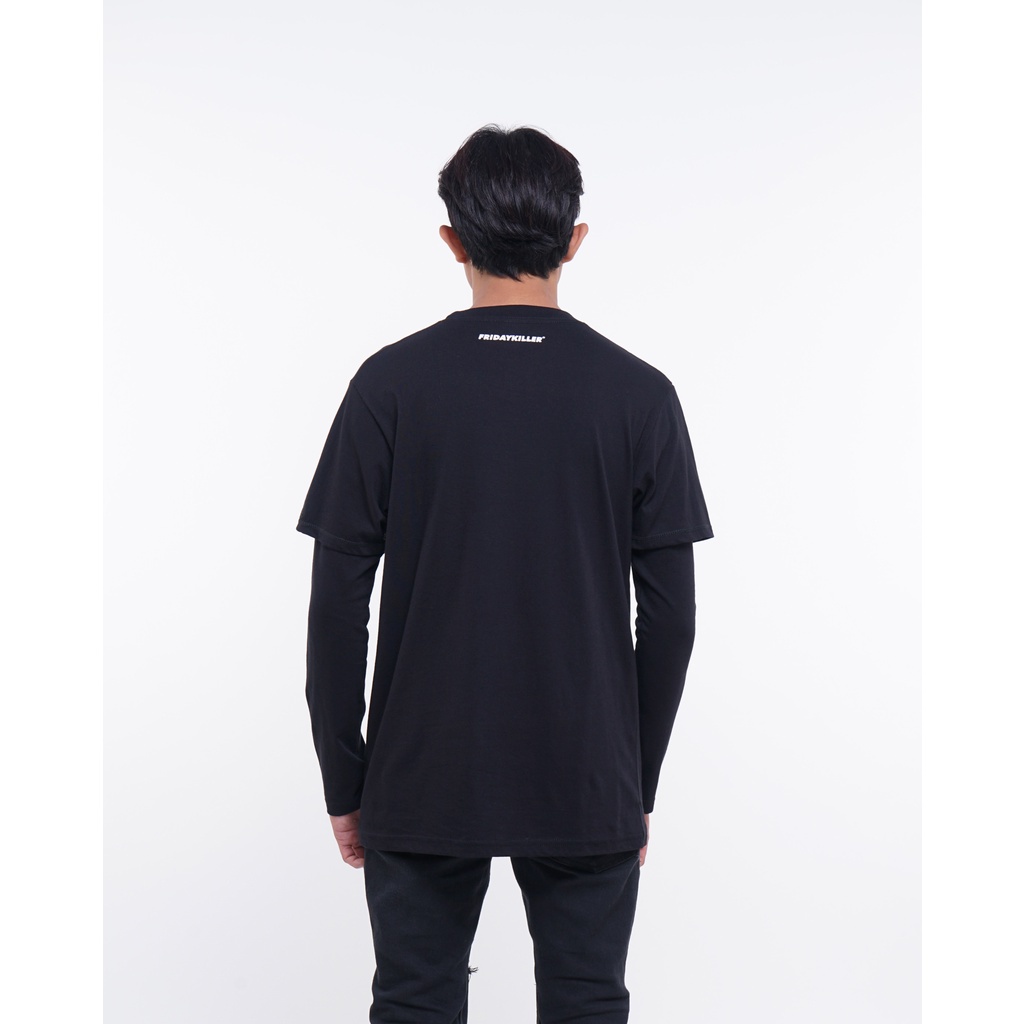 KAOS LENGAN PANJANG FRIDAY KILLER | BEET BLACK LONG SLEEVE