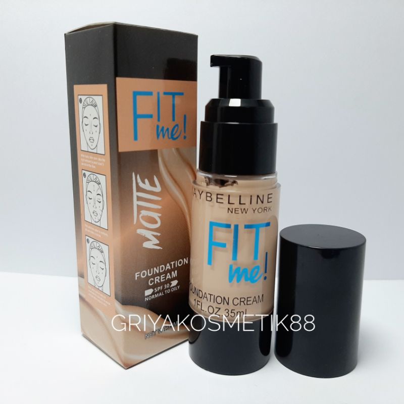 FOUNDATION CREAM MAYBELLINE FIT ME MATTE 35 ML