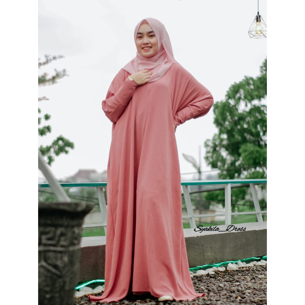 Ameena Abaya //  Basic Abaya turkey // Gamis abaya arab kekinian // Kaftan abaya // Abaya hitam polos // Baju wanita terbaru