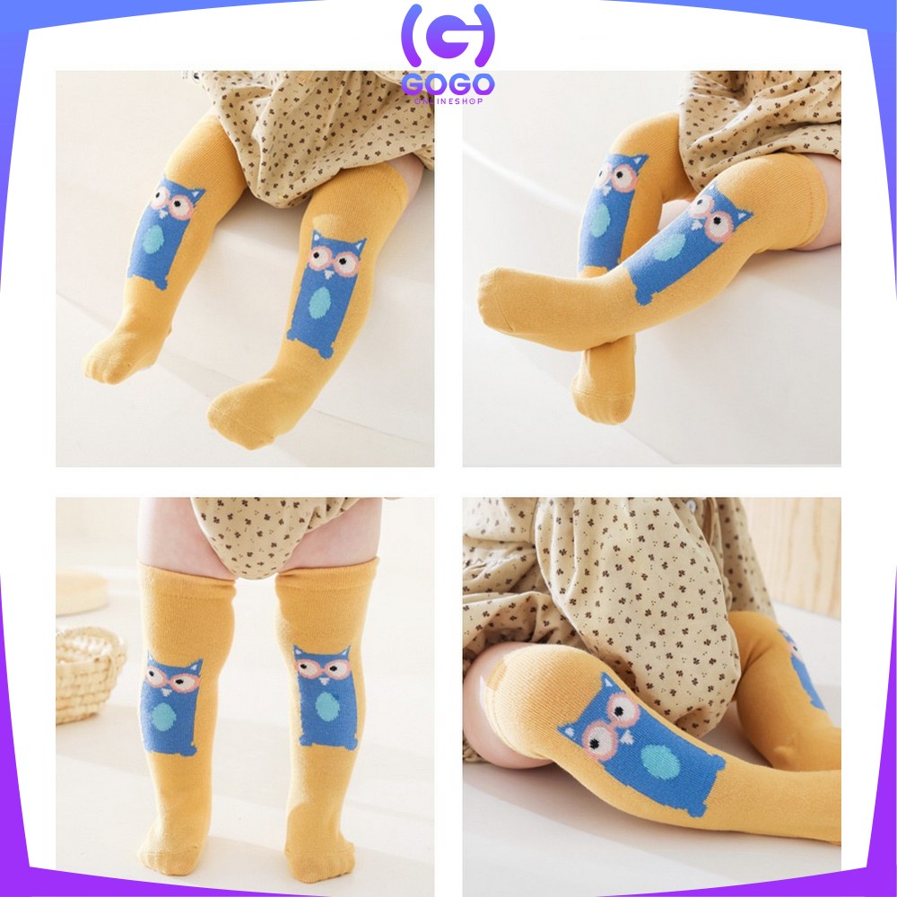 GOGO-P464 Kaos Kaki Panjang Karakter Hewan Kaus Kaki Anak Bayi Motif Unik Baby Animal Socks Kids Import