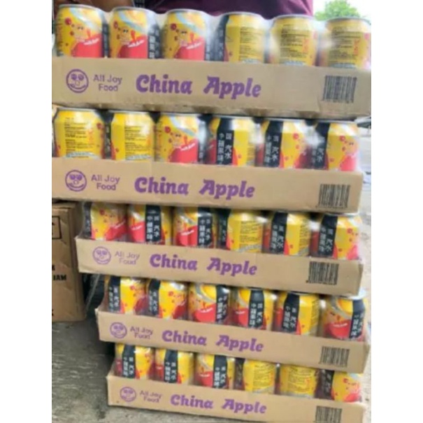 

All Joy Food Minuman Soda Apel Per Dus 24 pcs 325 mL