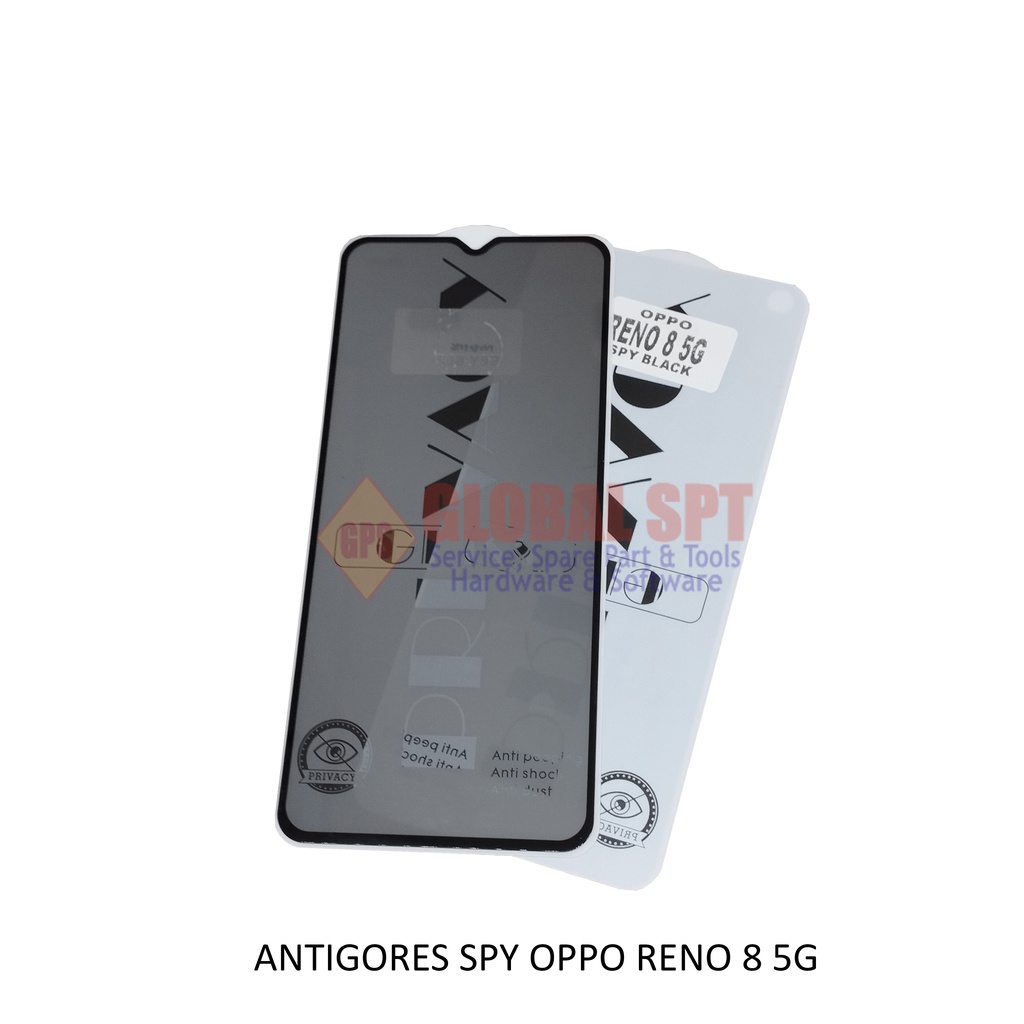 SPY OPPO RENO 8 5G / ANTIGORES / TEMPERED GLASS