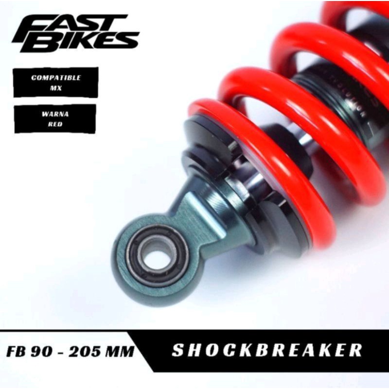 SHOCK MONOSHOCK BELAKANG JUPITER MX Old/MX New /MX KING PNP UK 205MM FASTBIKES/AKAI RACING ORIGINAL