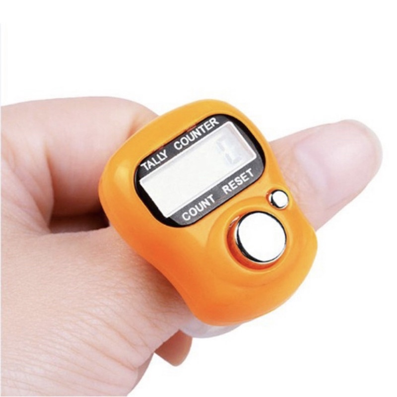 TASBIH DIGITAL MINI Alat Hitung Elektronik Finger Tally Counter Mini Jari Penghitung