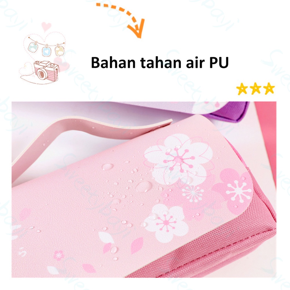 Sweetybayi Kotak pensil anak perempuan dekompresi lembut Tempat pensil anak siswa sekolah berkapasitas besar