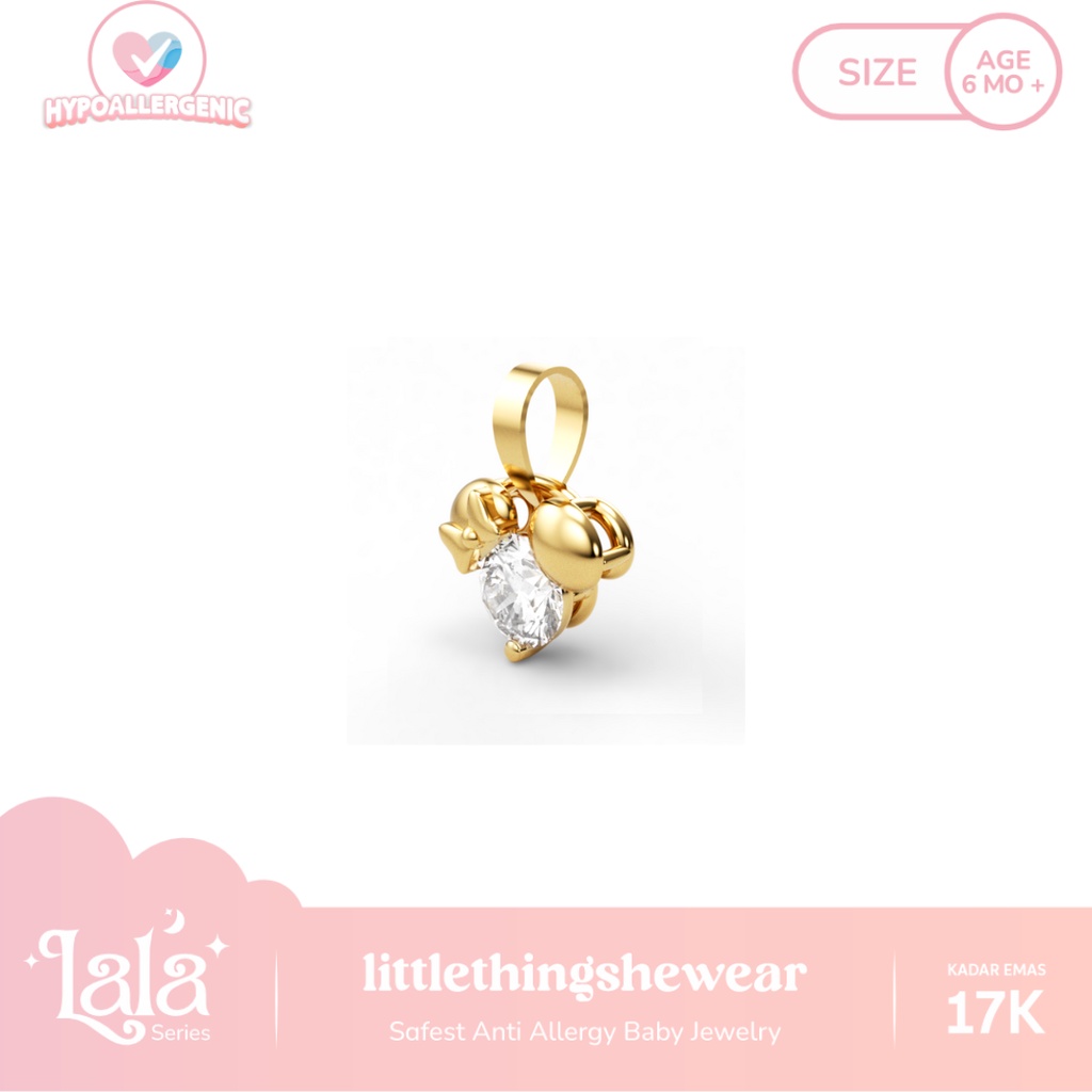 Liontin Lala Mouse Gold - LK-LALA 0,82gr