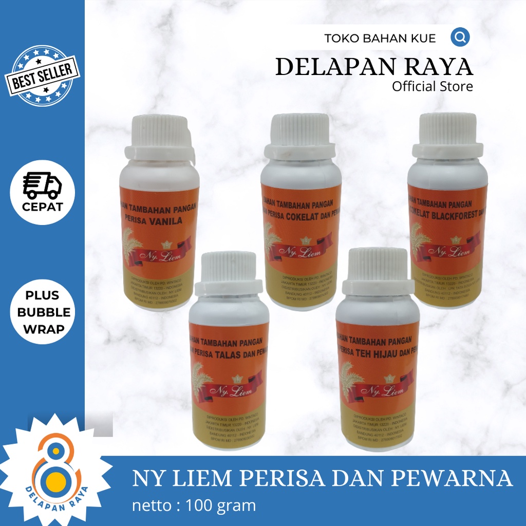 

NY LIEM PERISA DAN PEWARNA PANGAN 100ML - 8Raya