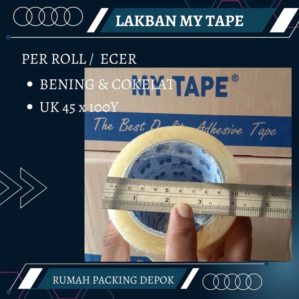 

Lakban 45mm x 100 yard