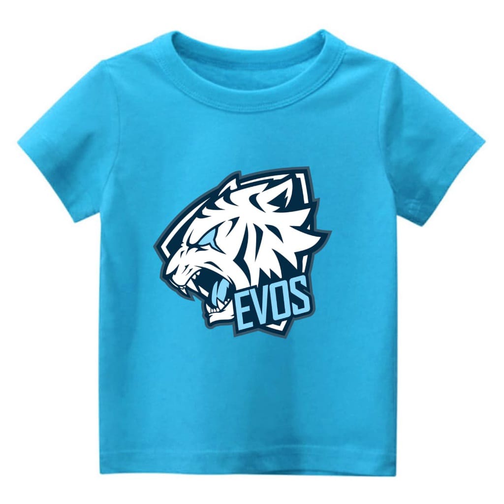 Hzl_outfit Baju Kaos Anak Anak TEAM EVOS COD