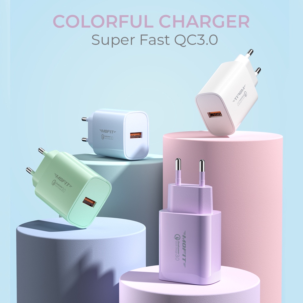 MOFIT MQ10 - Quick Charge 3.0 USB Wall Charger Fast Charging