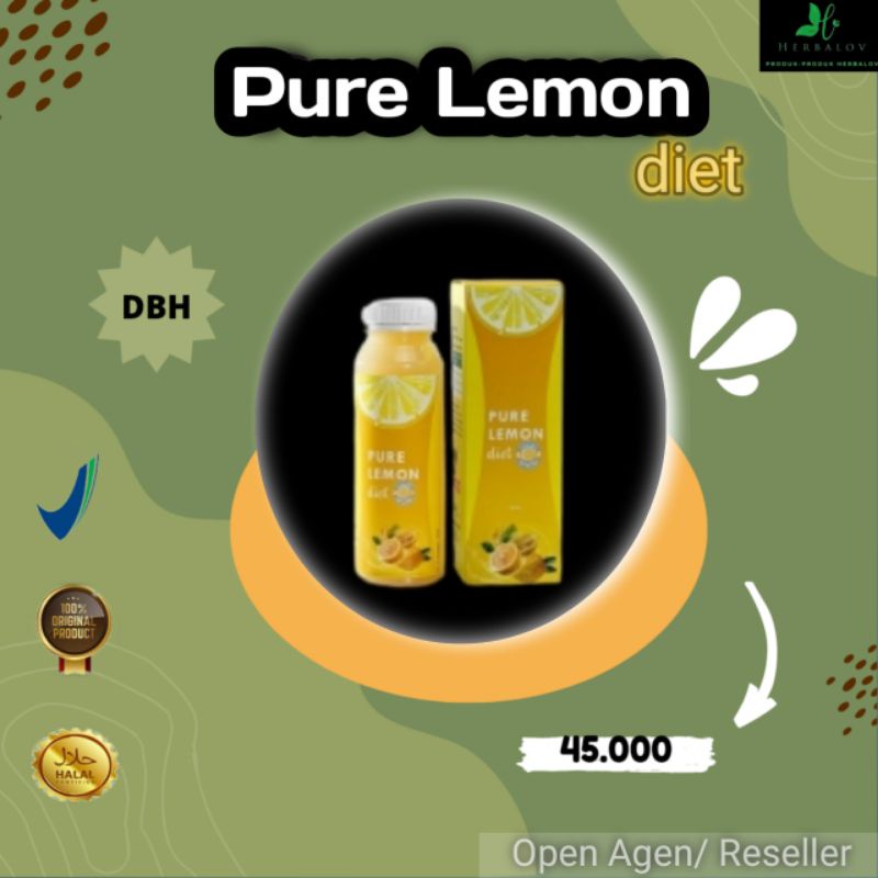 

PURE LEMON by Herbalov || Lemon asli || lemon original