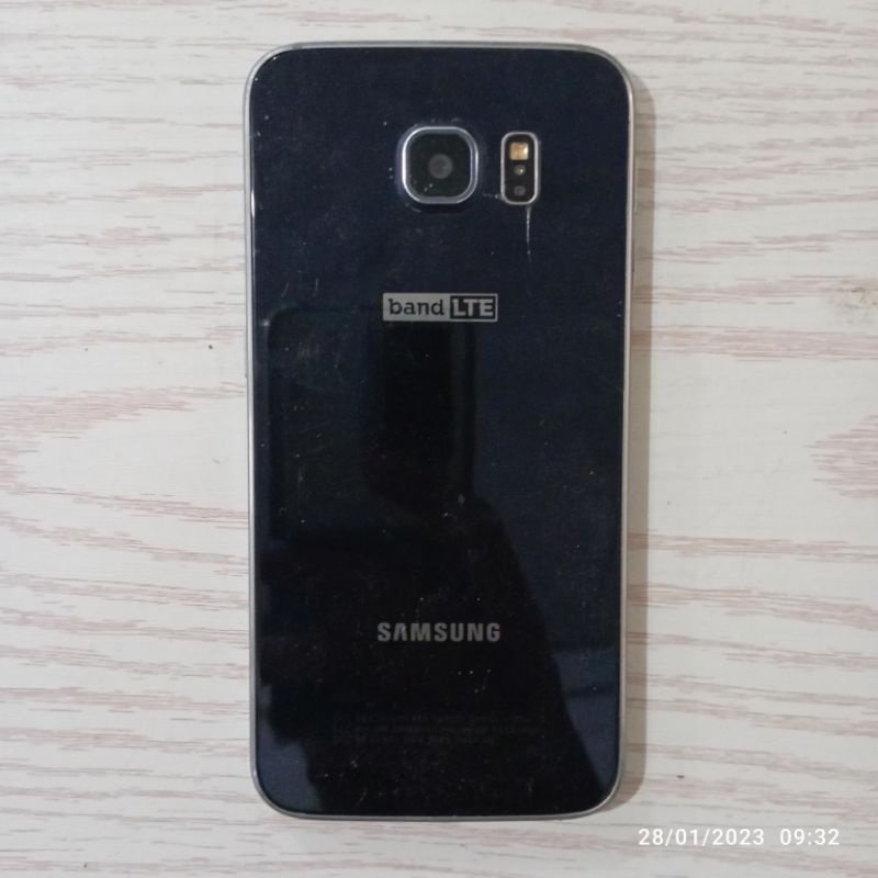 mesin Samsung galaxy S6 flat hidup