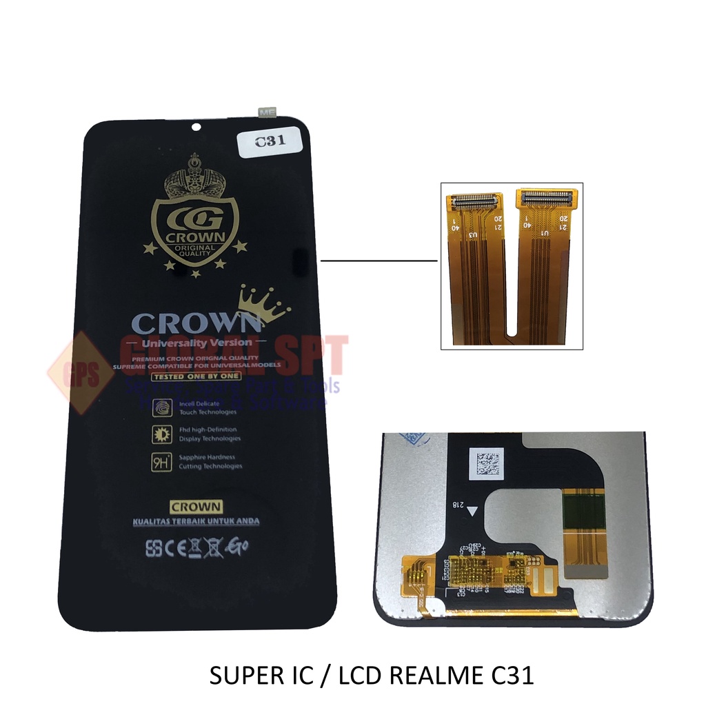 SUPER IC / LCD TOUCHSCREEN REALME C31