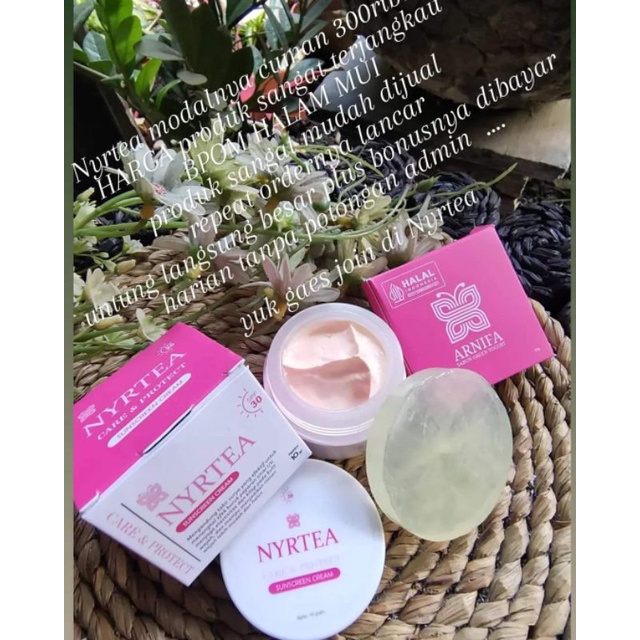 Sunscreen Cream Nyrtea