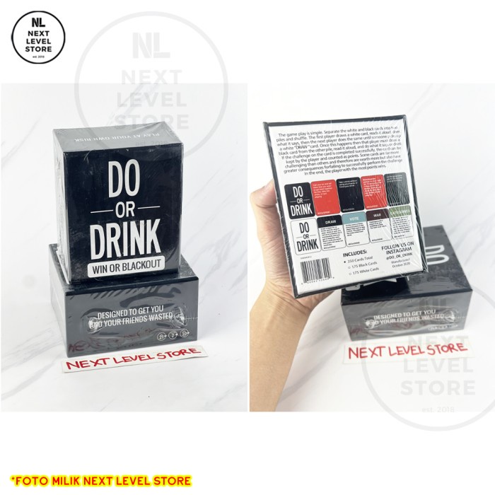 Do Drink Card Game Fun Drinking Board Games Party