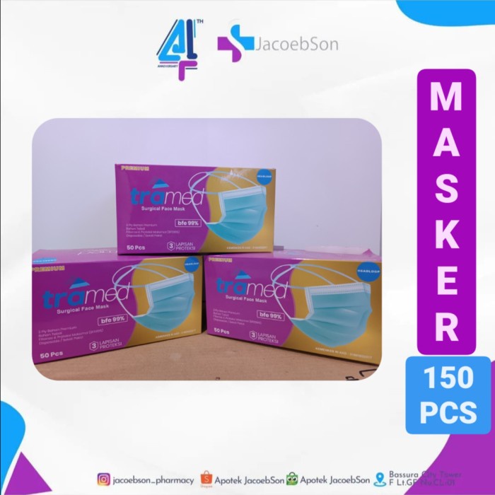 Sagu Promo 3 Masker Tramed Headloop