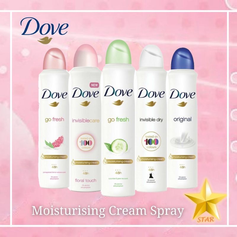 Dove Go fresh cucumber&green tea scent Deodorant spray 150 ml