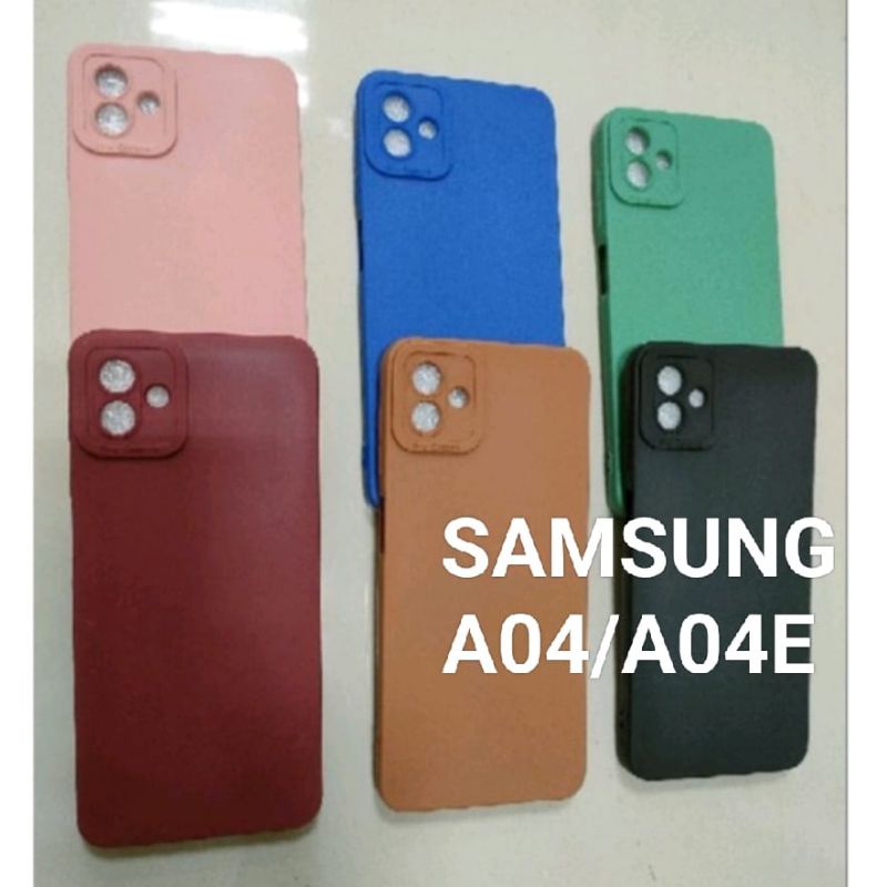 SOFTCASE CASING FOR SAMSUNG A04 MACARON PRO CAMERA