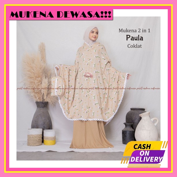 0 Almecca - Mukena Dewasa Premium Al-Mecca Lasercut Mewah Pusat Mukena Indonesia - Mukena Rayon Dewa