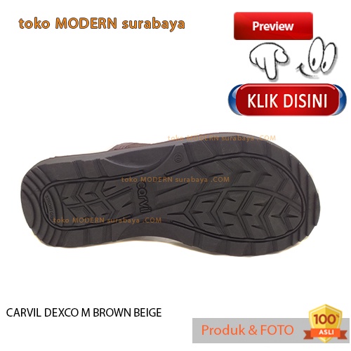 Sandal pria sandal casual jepit jempol CARVIL DEXCO M