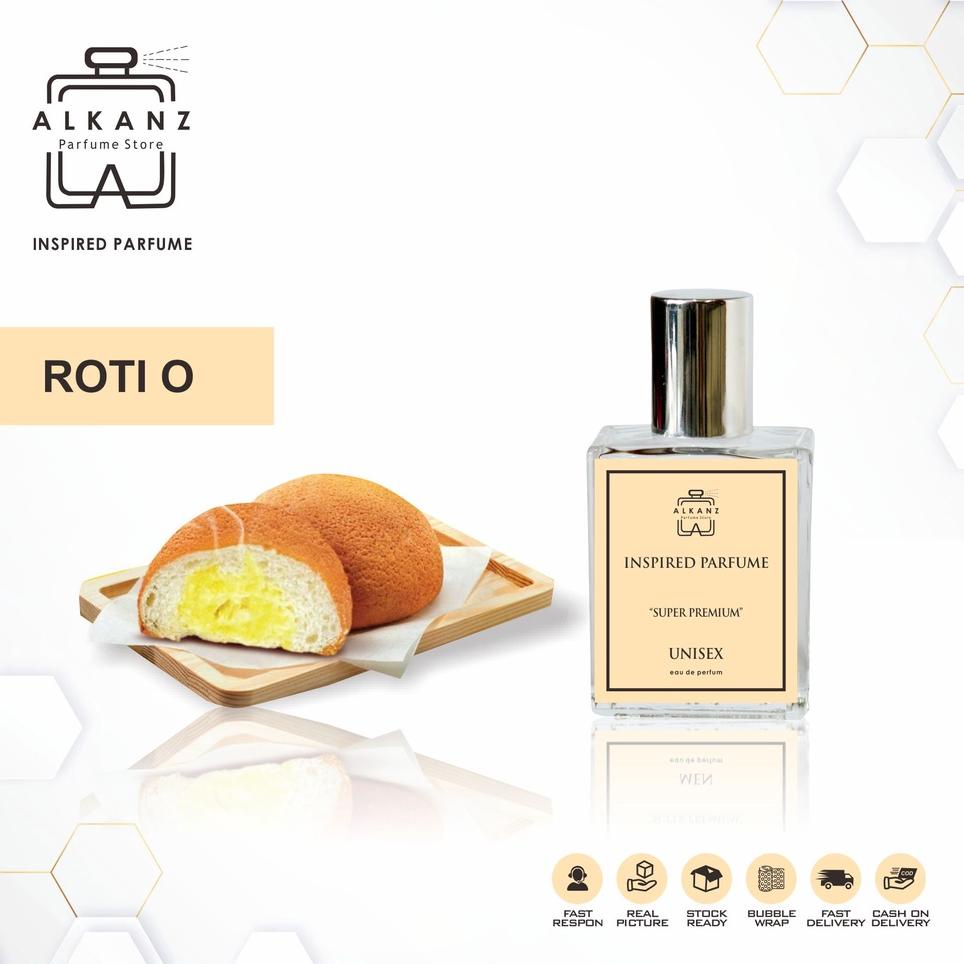 ORIGINAL%  Inspired Parfum Aroma Roti O Boy Coffee Vanilla Parfume Farfum Minyak Wangi Tahan Lama Pr
